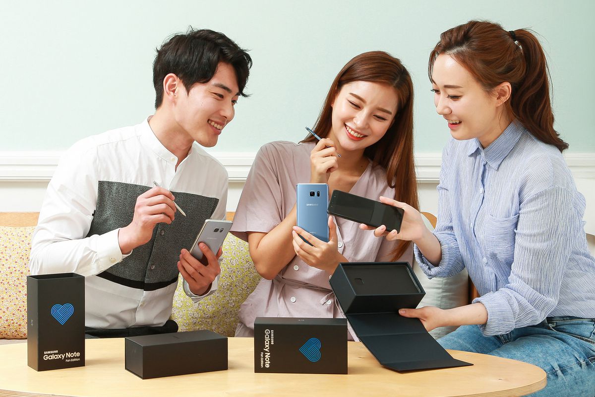 Galaxy Note 7 Fan Edition modelinin rəsmi təqdimatı oldu
