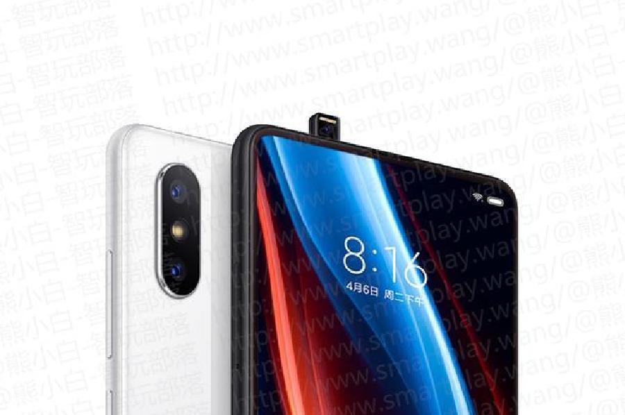 Mi Mix 3-ün render şəkilləri internetə sızdı.