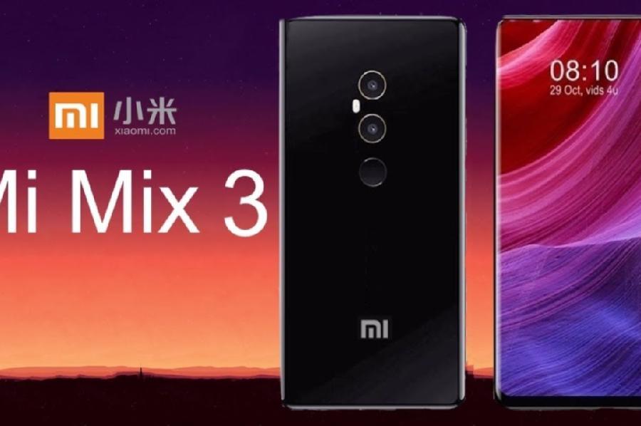 Mi Mix 3-ün şəkilləri internetdə görünüb.