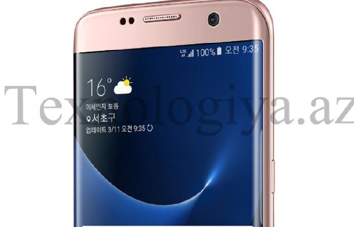Samsunq Galaxy S7 və Galaxy S7 Edge smartfonları yeni rəngdə !