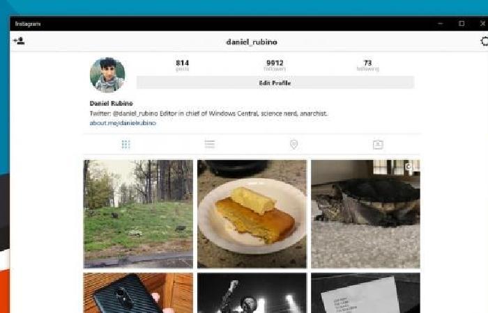 Instagram Windows 10 PC və planşetlərə gəldi