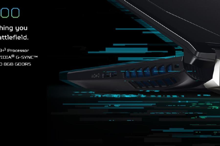 Acer-dən yeni Predator Helios 500 notebook-u.