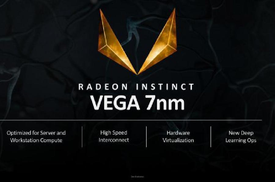 AMD 7nm texnologiyası ilə istehsal edilən Radeon İnstinct VEGA GPU-u təqdim etdi.