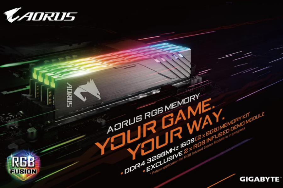 Gigabyte Aorus Gaming markasından yeni RGB DDR4 ramları. Sizi heyretləndirəcək bir özəllikdə var.