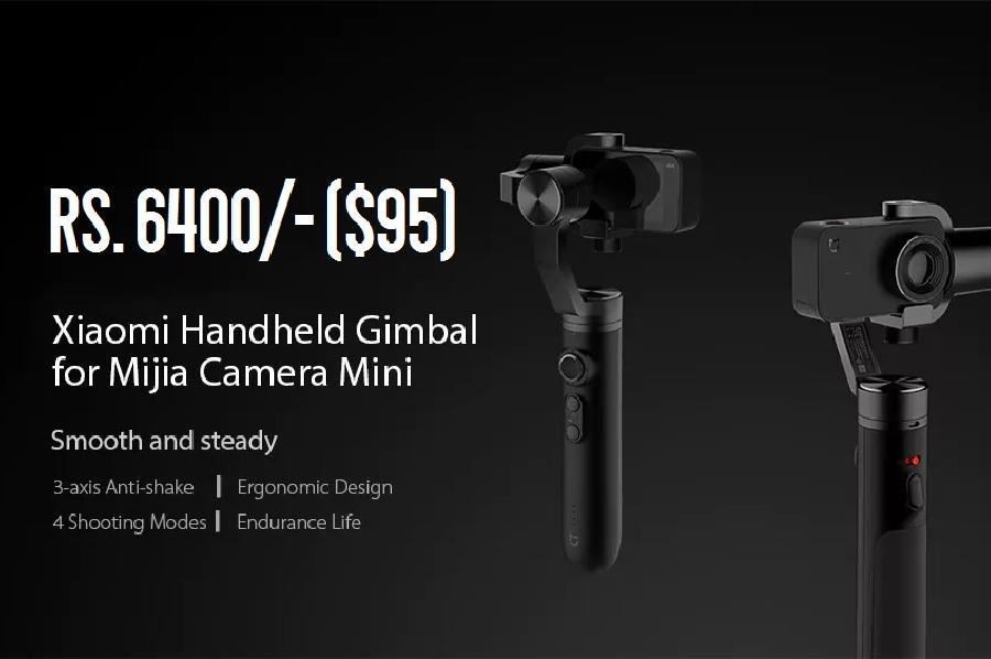 Xiaomi Mijia yeni Gimbal təqdim etdi.